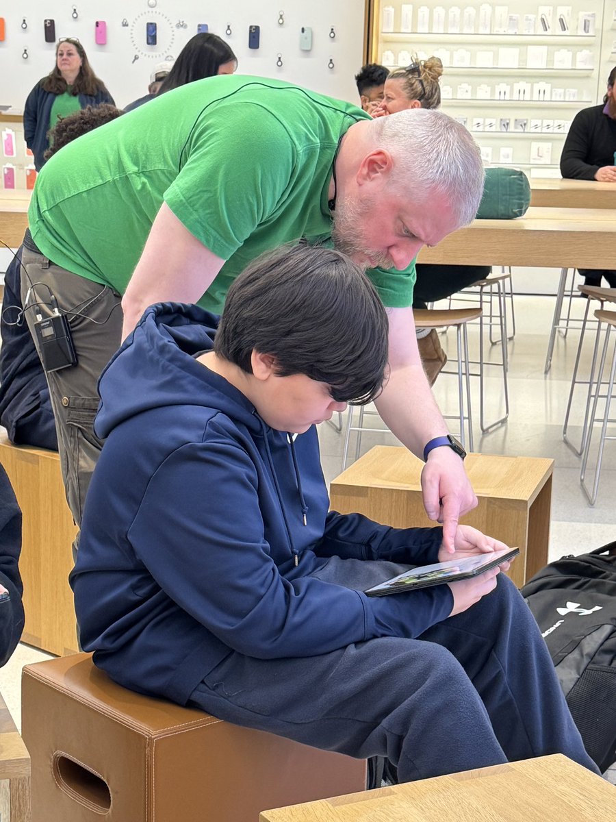 St. Dunstan TCDSB (@stdunstantcdsb) on Twitter photo Mr. Calderon’s Grade 7 class had a great time learning about coding and solving puzzles at the <a href="/AppleStoreTO/">Apple Eaton Centre</a>
<a href="/TCDSB_Peterson/">SO Peterson</a> <a href="/TCDSB/">Toronto Catholic District School Board</a> Mr. Calderon’s Grade 7 class had a great time learning about coding and solving puzzles at the <a href="/AppleStoreTO/">Apple Eaton Centre</a>
<a href="/TCDSB_Peterson/">SO Peterson</a> <a href="/TCDSB/">Toronto Catholic District School Board</a>