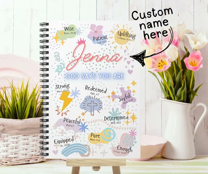 byhappygolicky's tweet photo. 🌸 40% OFF &amp; in 5 carts!
Encourage her faith with this Personalized Prayer Journal — a meaningful gift for teen girls, now just $12.
Custom name, daily inspiration, and ships fast from KY!
🛍️ Sale ends in 5 days → https://t.co/rPt8QJAfpv
#PrayerJournal #TeenGirlGift #FaithGift https://t.co/asLshEO1W0