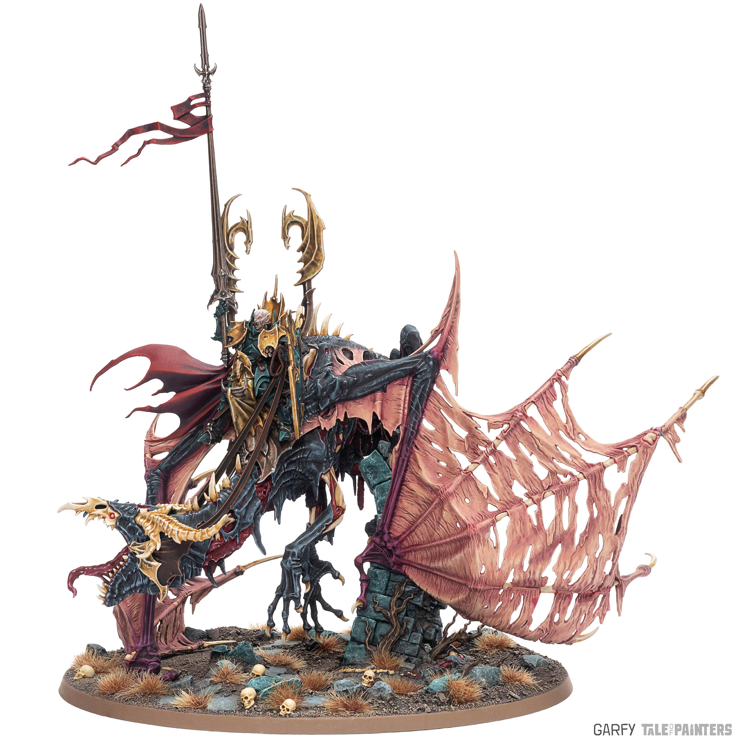 Soulblight Gravelords Prince Vhordrai Warhammer Age of