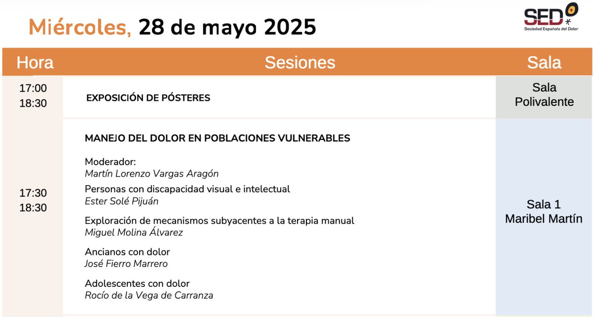 Sociedad Española del Dolor tweet media