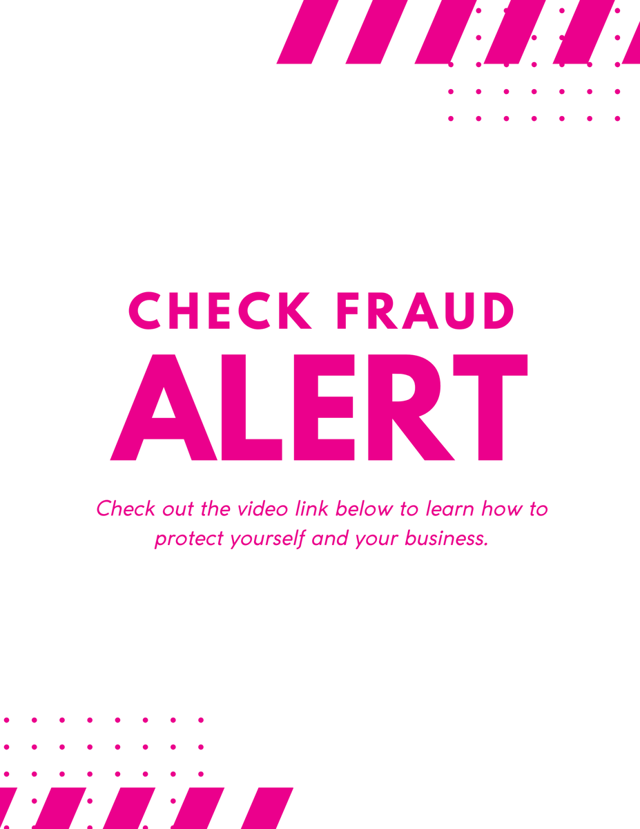 ttrsqbk's tweet photo. Check fraud through the USPS is on the rise—and it's costing businesses time, money, and major headaches.

🛑 Don't wait until fraud hits your business. Watch now and stay protected.

https://t.co/kiBHguVqWi https://t.co/eMptRRCR8z