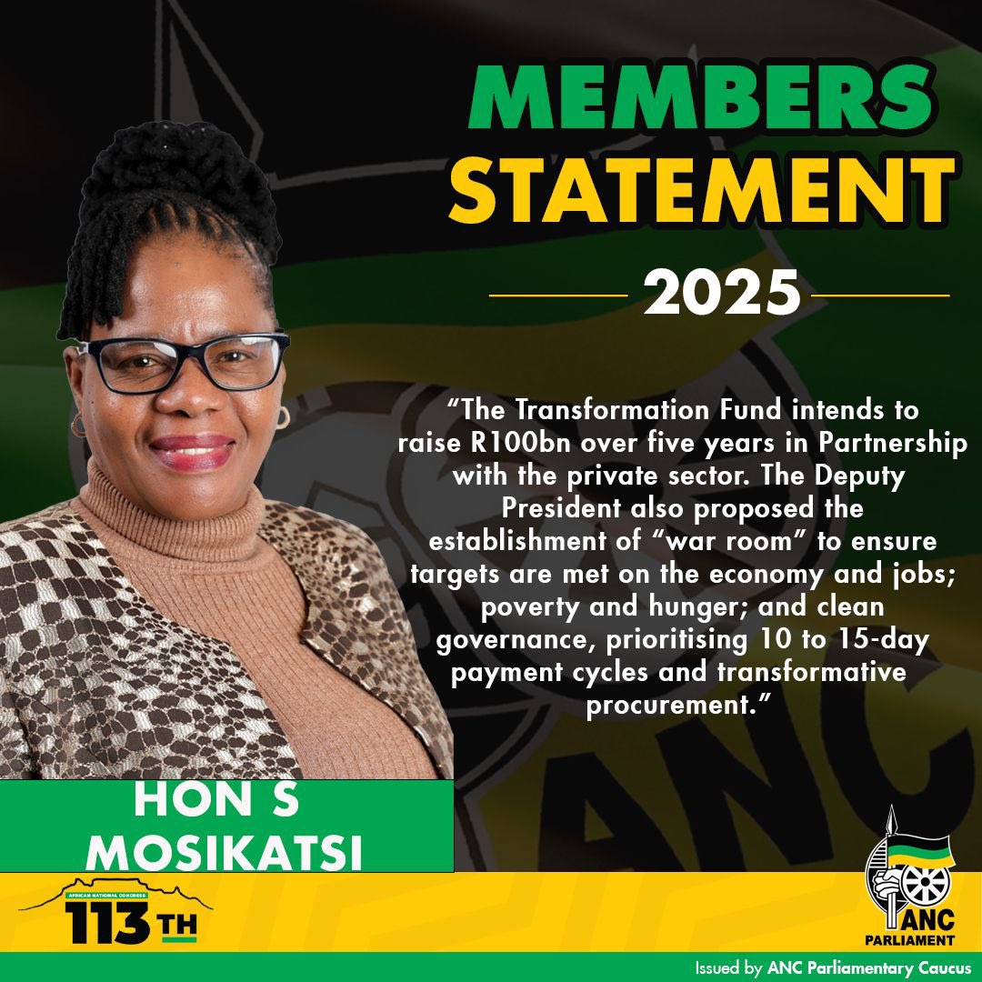 The recent launch of the Transformation Fund by the Deputy President Paul Mashatile spoke to the willingness to challenge the status quo so that transformation and economic justice may flourish. The significant disparity in income and wealth implies that a tiny fraction of the