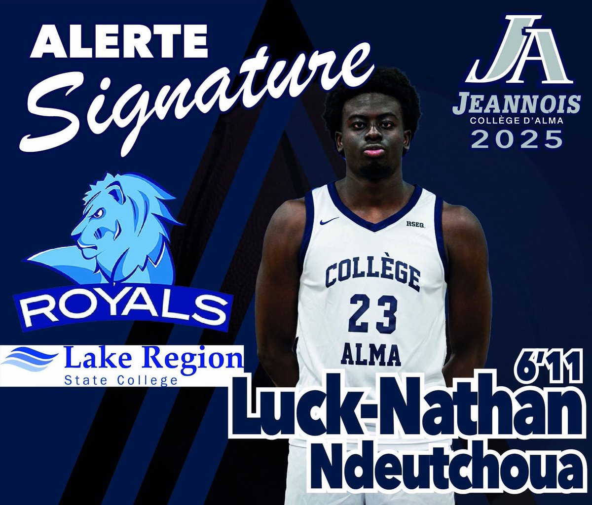 Tariq Sbiet ππ¨π¦ππ (@tariq_nph) on Twitter photo 6β11 π¨π¦ Luck-Nathan Ndeutchoua of Alma Prep (Quebec) has committed to Lake Region State (JUCO/ North Dakota). Alma competed in <a href="/NPHShowcase/">NorthPoleHoops</a> & is the same program that produced <a href="/chrisboucher/">Chris Boucher</a> of the Toronto Raptors. Have some intriguing prospects. <a href="/NphScouting/">NPHScouting π¨π¦ππΊπΈ</a> 6β11 π¨π¦ Luck-Nathan Ndeutchoua of Alma Prep (Quebec) has committed to Lake Region State (JUCO/ North Dakota). Alma competed in <a href="/NPHShowcase/">NorthPoleHoops</a> & is the same program that produced <a href="/chrisboucher/">Chris Boucher</a> of the Toronto Raptors. Have some intriguing prospects. <a href="/NphScouting/">NPHScouting π¨π¦ππΊπΈ</a>