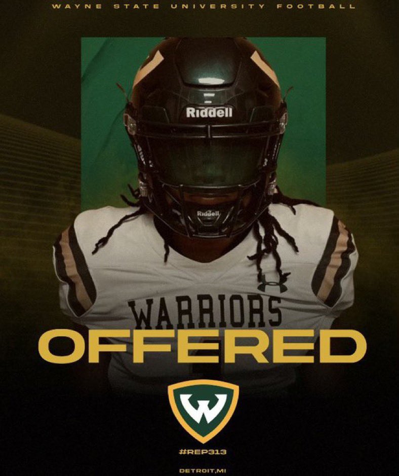 Deshaun wheeler 26’ (@deshaunwheeler_) on Twitter photo After a Great Conversation with <a href="/CoachRoscoByrd/">Rosco Byrd Jr</a> I’m blessed to receive an offer by Wayne State <a href="/KC_CoachTP/">Coach Terel Patrick</a> <a href="/DetKingFootball/">Detroit King Football</a> <a href="/TheD_Zone/">The D Zone</a> <a href="/coachmattjohn/">Matt Johnston</a> After a Great Conversation with <a href="/CoachRoscoByrd/">Rosco Byrd Jr</a> I’m blessed to receive an offer by Wayne State <a href="/KC_CoachTP/">Coach Terel Patrick</a> <a href="/DetKingFootball/">Detroit King Football</a> <a href="/TheD_Zone/">The D Zone</a> <a href="/coachmattjohn/">Matt Johnston</a>