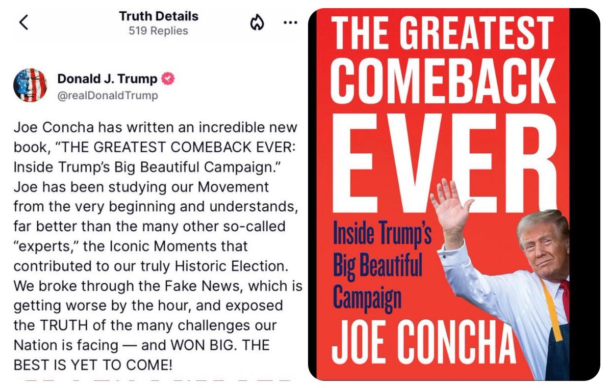 See Joe Concha and get the autographed book at our next Club 47 meeting! Click: eventbrite.com/e/club-47-usa-…
