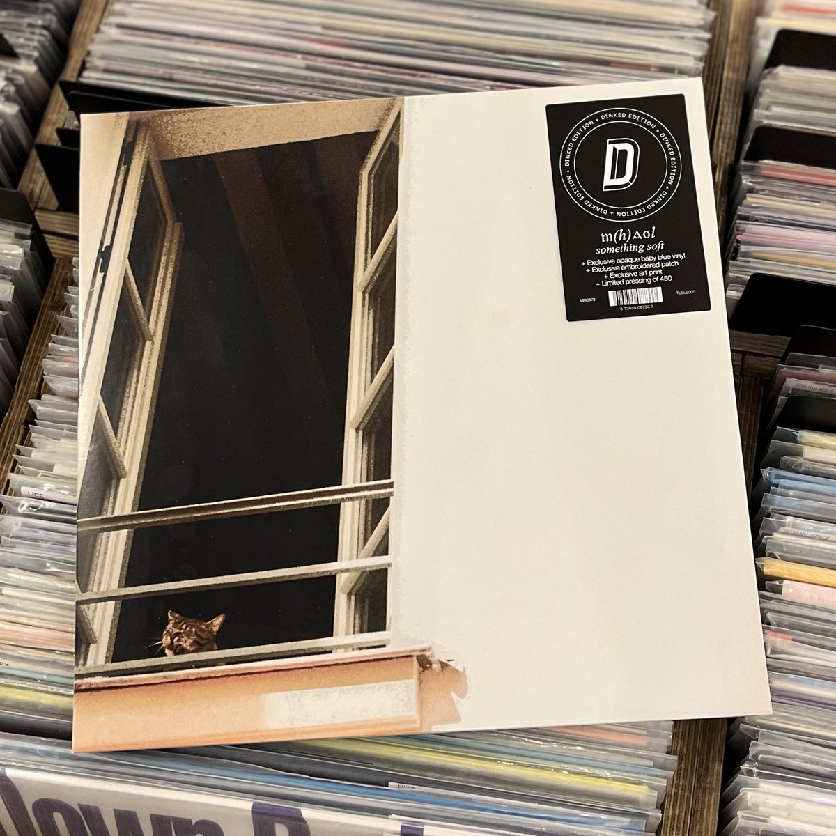 M(h)aol’s new record is out Friday! We’ve a limited amount of the Dinked Edition left which includes a print and patch, and is pressed on baby blue vinyl.

beartreerecords.com/products/mhaol…