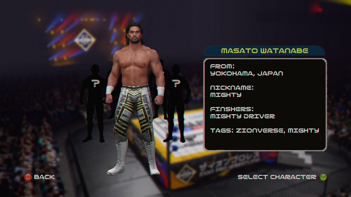 "Mighty" Masato Watanabe is now available on CC (PS5/XB1)

#WWE2K25