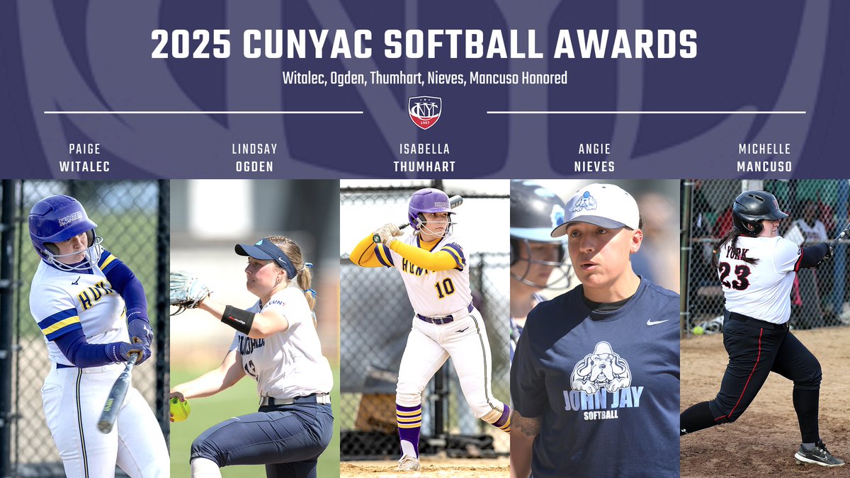 SB: 2025 CUNYAC Softball Major Awards, All-Stars Announced

cunyathletics.com/news/2025/5/13…

#d3sb #TheCityPlaysHere