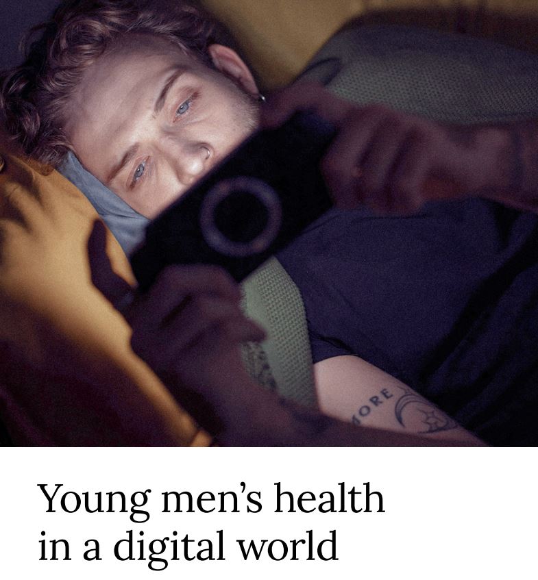 UBC Men’s Health Research Program (@menshealthubc) on Twitter photo Nearly 60% of young men who engage with “men & masculinity” influencers demonstrated a lower willingness to prioritize their mental health or spend time with loved ones.
Check out this report from <a href="/Movember/">Movember USA</a> on young men's health in a digital world: uk.movember.com/movember-insti… Nearly 60% of young men who engage with “men & masculinity” influencers demonstrated a lower willingness to prioritize their mental health or spend time with loved ones.
Check out this report from <a href="/Movember/">Movember USA</a> on young men's health in a digital world: uk.movember.com/movember-insti…