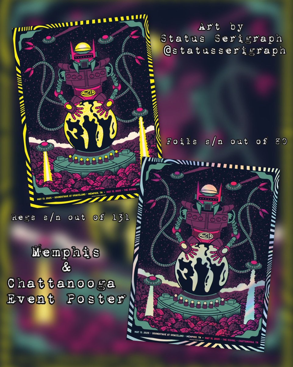 311 (@311) on Twitter photo Memphis & Chattanooga merch! There’s only 15 autographed posters for each night so come and get it. 💫 Memphis & Chattanooga merch! There’s only 15 autographed posters for each night so come and get it. 💫