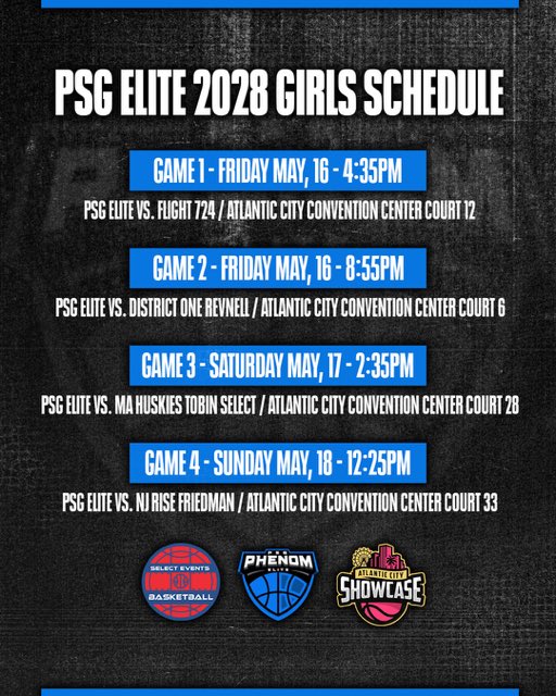 abbey lenihan (@abbeylenihan25) on Twitter photo I will be @Selecteventsbb Atlantic City Showcase -Schedule ⏬️ #PSGEliteBball
Coach <a href="/CoachMikeRoux/">Mike Roux</a>
Coach <a href="/Mokenseff/">Seth Dobson</a>
Coach <a href="/PSGEliteCoachJM/">TheFlashyone23</a>
@PSGEliteBball <a href="/ethman43/">Ethan Fuller</a> <a href="/BashHoopsNE/">Bash Hudson</a> <a href="/TrevorHass/">Trevor Hass</a> <a href="/DylanThayer0/">Dylan Thayer</a> <a href="/GirlsHoopSeries/">Girls Hoops Series</a> <a href="/NERRHoops/">New England Recruiting Report NERRHoops</a> <a href="/nehoopjournal/">New England Basketball Journal</a> <a href="/PGHNewEngland/">Prep Girls Hoops New England</a>
@HoopDreamsGirl I will be @Selecteventsbb Atlantic City Showcase -Schedule ⏬️ #PSGEliteBball
Coach <a href="/CoachMikeRoux/">Mike Roux</a>
Coach <a href="/Mokenseff/">Seth Dobson</a>
Coach <a href="/PSGEliteCoachJM/">TheFlashyone23</a>
@PSGEliteBball <a href="/ethman43/">Ethan Fuller</a> <a href="/BashHoopsNE/">Bash Hudson</a> <a href="/TrevorHass/">Trevor Hass</a> <a href="/DylanThayer0/">Dylan Thayer</a> <a href="/GirlsHoopSeries/">Girls Hoops Series</a> <a href="/NERRHoops/">New England Recruiting Report NERRHoops</a> <a href="/nehoopjournal/">New England Basketball Journal</a> <a href="/PGHNewEngland/">Prep Girls Hoops New England</a>
@HoopDreamsGirl