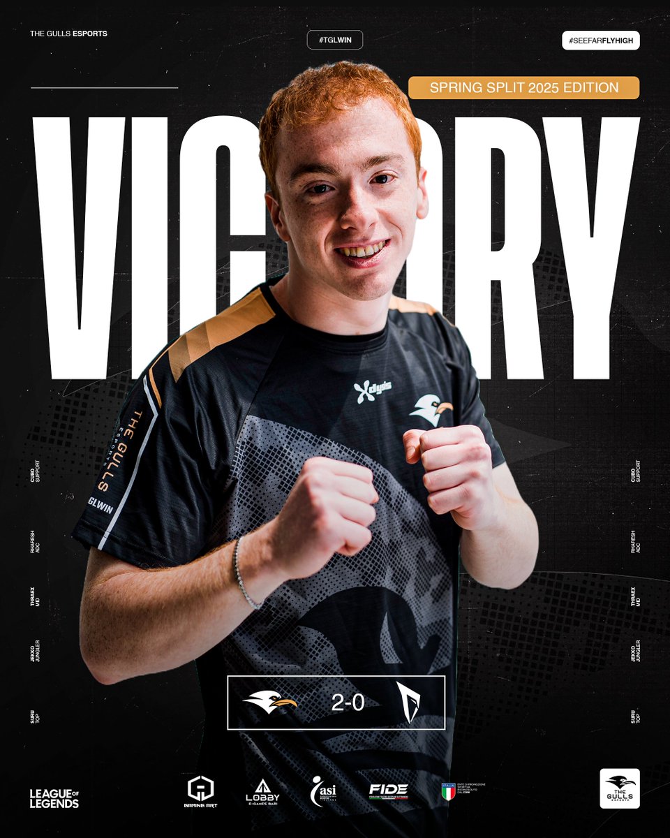 Altra vittoria importante! 💪 

💥GG ai nostri avversari <a href="/Decoy_Esports_/">DECOY ESPORTS</a> 

Vi aspettiamo mercoledì 14 maggio per day 5  #TGLWIN #SEEFARFLYHIGH #LeagueOfLegends #BTL #CircuitoTormenta