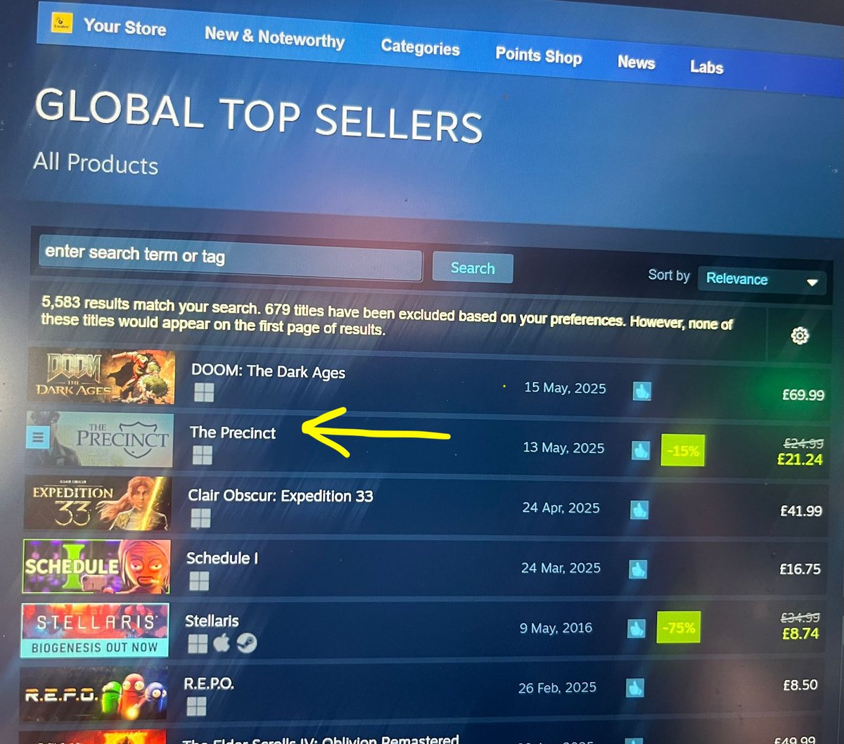 "The Precinct" cop game off to a good start - No.2 on Steam!