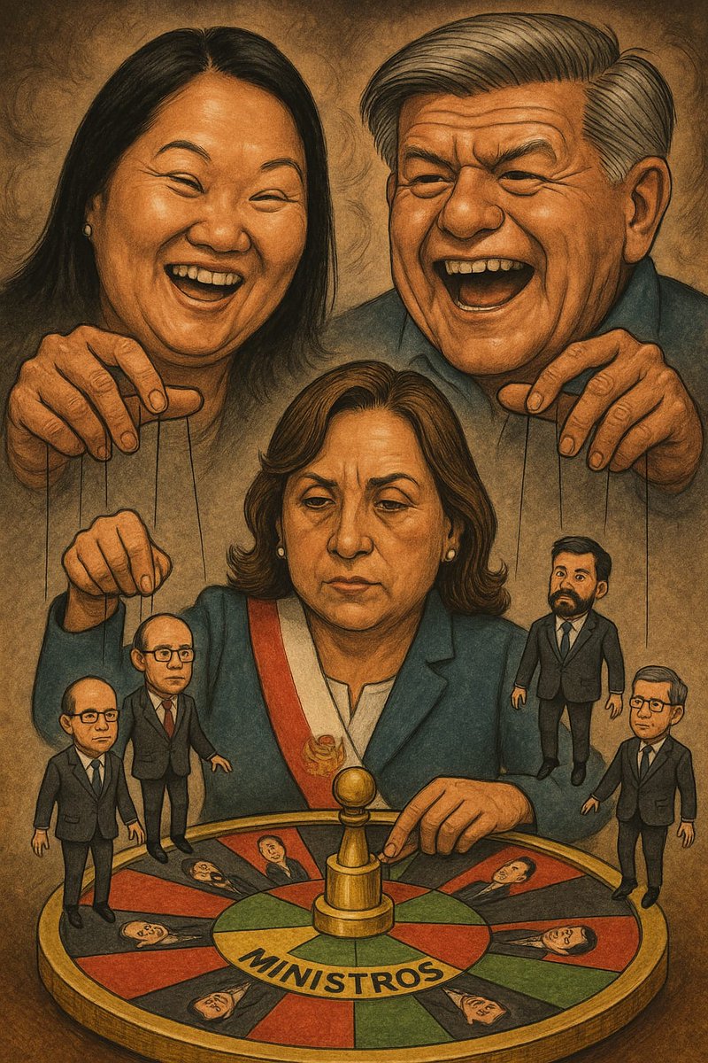 La presidenta creyó que haciendo ruleteos de ministros se aseguraba la no censura de su premier. Lo cierto es que a quienes quieren perpetuarse en el poder no les importa si lo hacen con ella, con sus ministros u otros mafiosos: todos son fusibles.

Señora Boluarte, si le queda