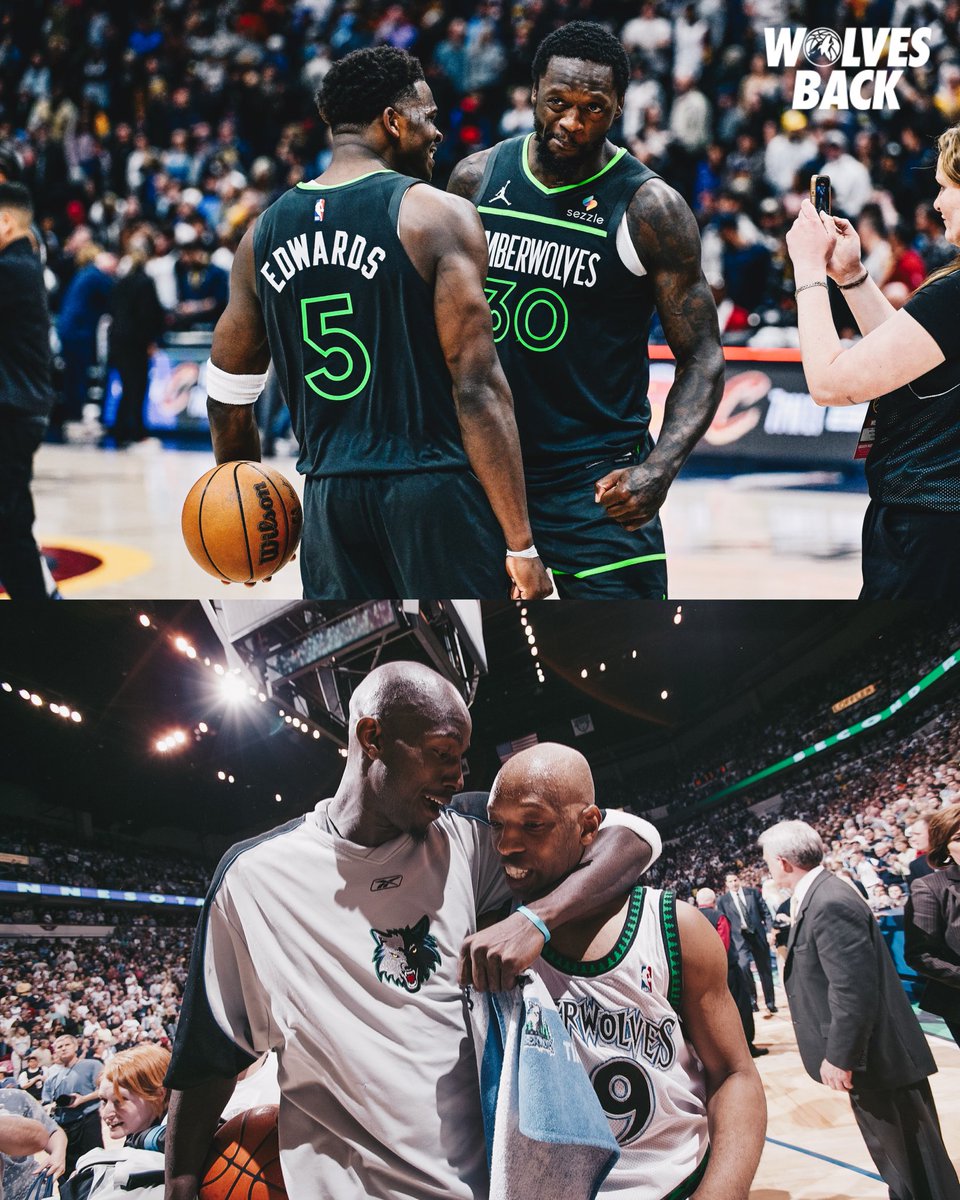 Ant and Ju both scored 30+ points.

first duo since KG and Sam Cassell in 2004.