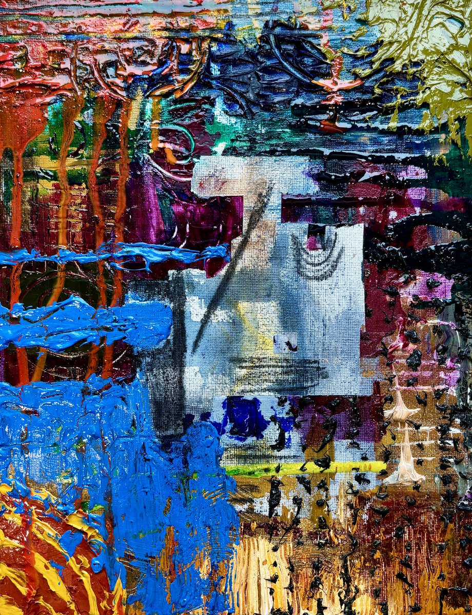 7. “OA 1” oil 
12” x 9” 
75$