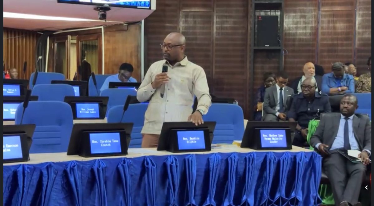 MoH (@mohs_sl) on Twitter photo Today #MoH’s <a href="/DembyAustin/">Austin Demby</a> addressed the House of Parliament to outline the nation’s response mechanism to eliminating Mpox. He reassured Parliament of the health system’s capability, drawing on experience from past outbreaks like Ebola & COVID-19. <a href="/sl_parliament/">Sierra Leone Parliament</a> <a href="/slnpha/">National Public Health Agency</a> Today #MoH’s <a href="/DembyAustin/">Austin Demby</a> addressed the House of Parliament to outline the nation’s response mechanism to eliminating Mpox. He reassured Parliament of the health system’s capability, drawing on experience from past outbreaks like Ebola & COVID-19. <a href="/sl_parliament/">Sierra Leone Parliament</a> <a href="/slnpha/">National Public Health Agency</a>