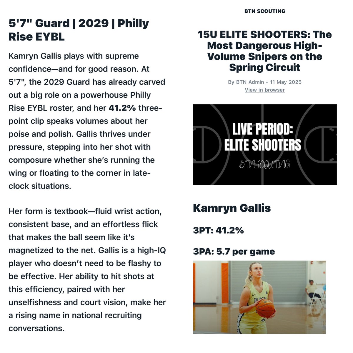 Kamryn Gallis ~ c/o 2029 (@kamryngallis) on Twitter photo Thank you <a href="/BTNScouting/">BTN Scouting</a> ! I have great teammates and coaches! <a href="/philly_rise/">Philly Rise</a> <a href="/MichaelPMcD/">Mike McDonald</a> <a href="/Myonie_JW/">Myonie</a> <a href="/klhoops/">Kevin Lynch</a> Thank you <a href="/BTNScouting/">BTN Scouting</a> ! I have great teammates and coaches! <a href="/philly_rise/">Philly Rise</a> <a href="/MichaelPMcD/">Mike McDonald</a> <a href="/Myonie_JW/">Myonie</a> <a href="/klhoops/">Kevin Lynch</a>