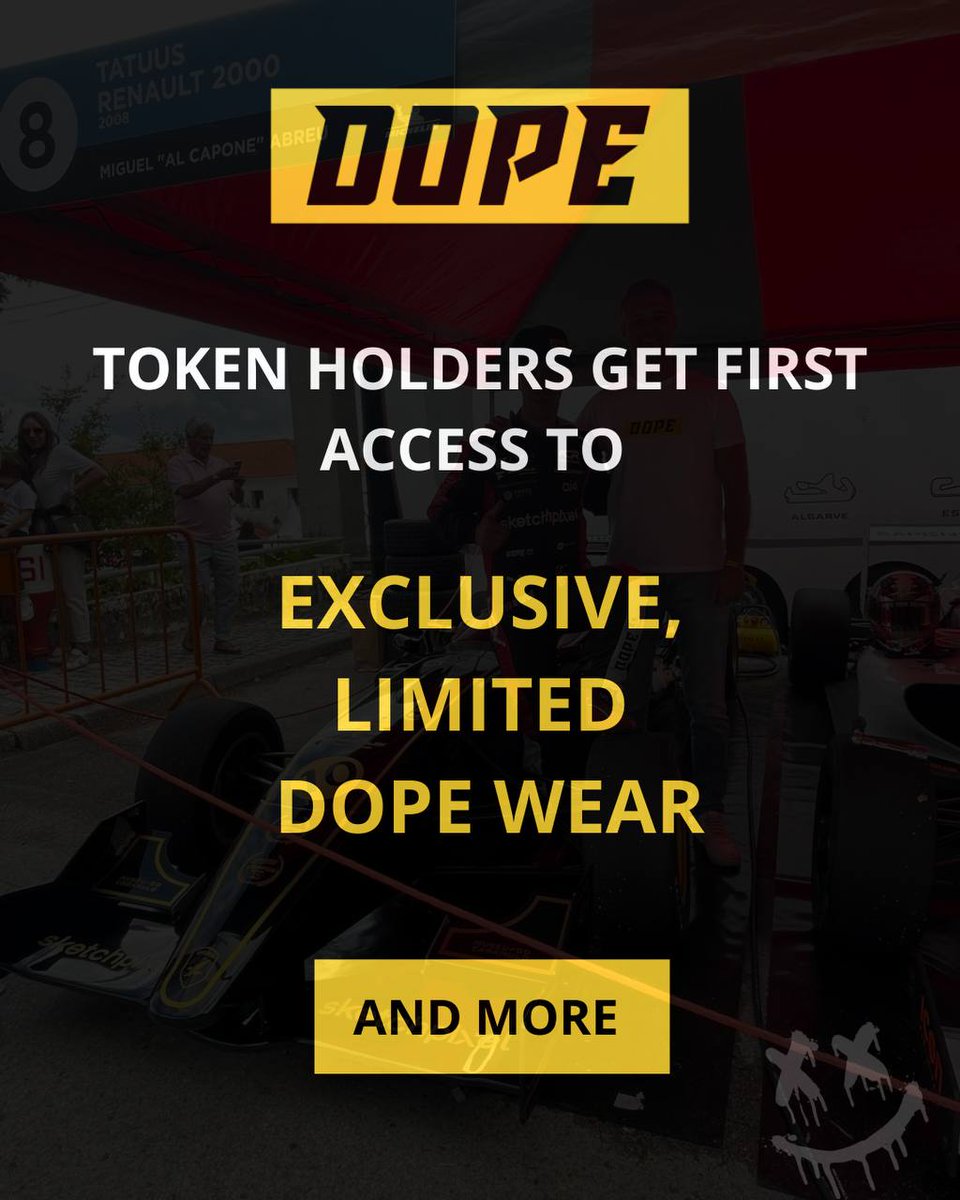 John (@therealjohnbot) on Twitter photo <a href="/CryptoWizardd/">WIZZ🥷 ( beware scammers )</a> $DOPE: Web3’s Answer to Red Bull
Skaters. Surfers. BMX. Drift. DOPECOIN $DOPE is fueling the world of action sports through blockchain backing real riders, real events, and a culture that never slows down.
💰 Market Cap Around $150K
This isn’t just early it’s ground floor. <a href="/CryptoWizardd/">WIZZ🥷 ( beware scammers )</a> $DOPE: Web3’s Answer to Red Bull
Skaters. Surfers. BMX. Drift. DOPECOIN $DOPE is fueling the world of action sports through blockchain backing real riders, real events, and a culture that never slows down.
💰 Market Cap Around $150K
This isn’t just early it’s ground floor.