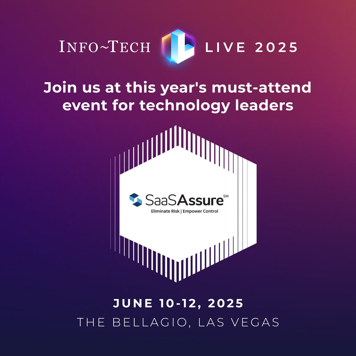 Asigra's tweet image. We’re excited to announce that we will be at Info-Tech LIVE this year. Are you going too?

Let’s connect at the show!

#InfoTechLIVE #TechConference #MSP #SaaS #ITLeaders #SpeakingSession #SaaSSecurity #SaaSBackup