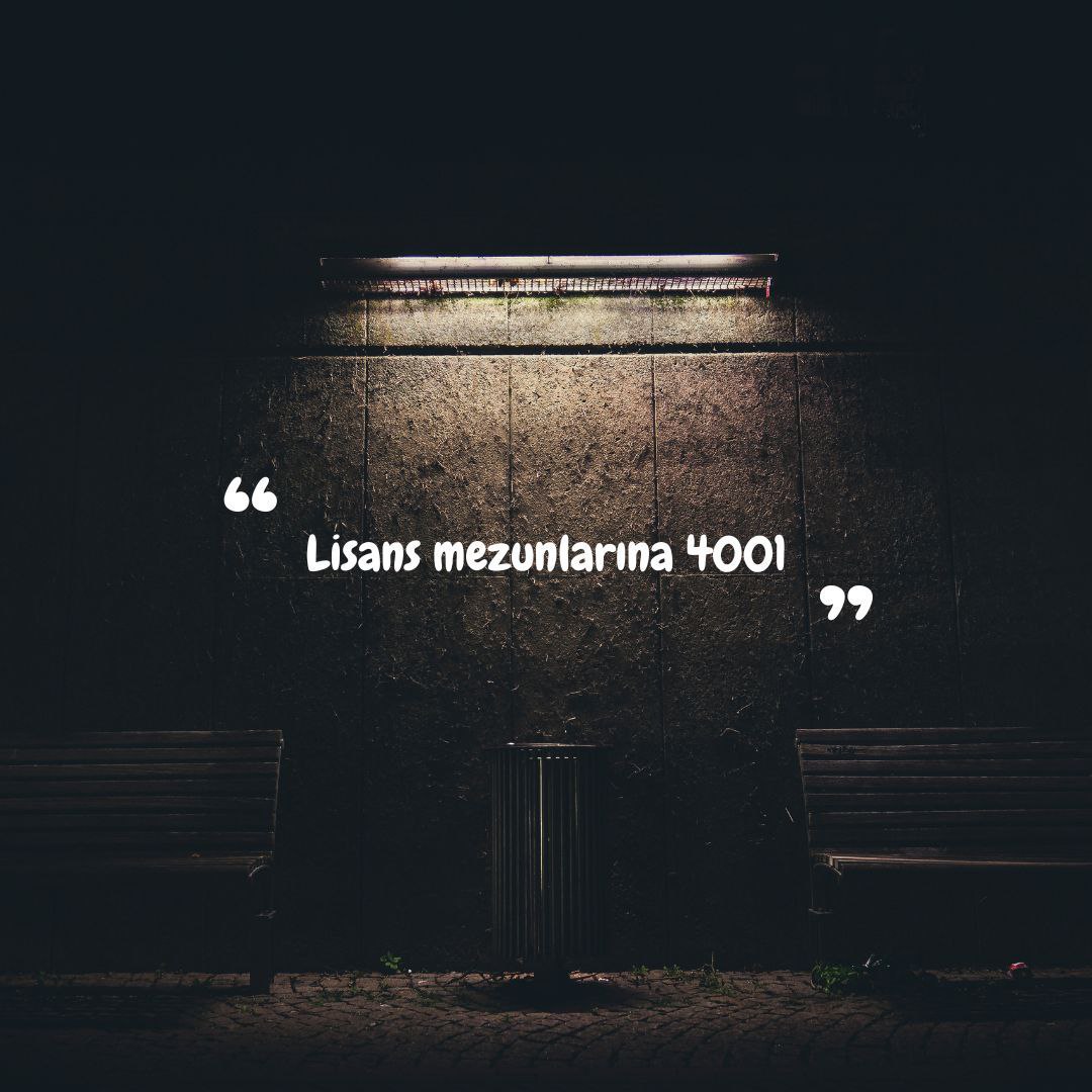 4001 gençlerin hayallerini gerçeğe dönüştüren bir sistemdir torpil değil puan konuşur kontenjanlar artmalı
#Lisansa4BinBirŞart
<a href="/Turkiyeiskurumu/">İŞKUR</a> <a href="/dijital/">Dijital</a> <a href="/csbgovtr/">T.C. Çevre, Şehircilik ve İklim Dğş. Bakanlığı</a> <a href="/HMBakanligi/">T.C. Hazine ve Maliye Bakanlığı</a> <a href="/AvOzlemZengin/">Av. Özlem Zengin 🇹🇷</a>