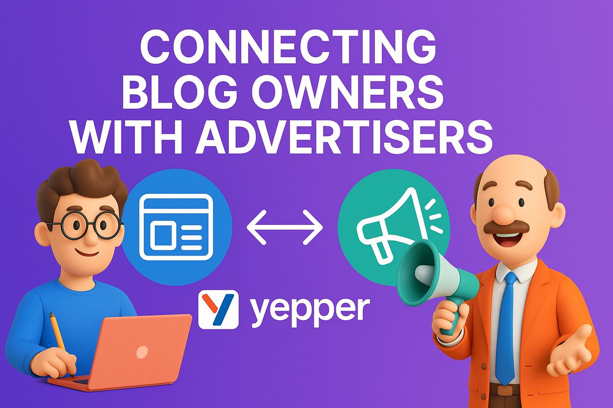 YepperAds's tweet photo. 👋 Hii Yeppers!
🎥 Check out this YouTube video that explains how Yepper works in detail...
🔗 https://t.co/SXGiC2jaUZ

🚀 Don't miss it – it's a game-changer!

#Yepper #webOwners #ads #advertisers #DigitalMarketing https://t.co/MlYB4lU7ZT