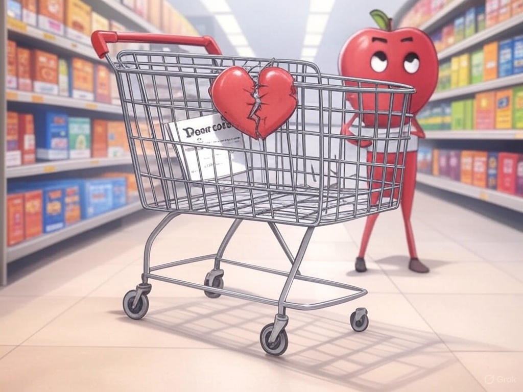 gailcweiner's tweet photo. Taylor’s #SwiftDay got us thinking—what if she wrote a breakup song about the grocery industry? 🛒💔 ‘I knew you were trouble when you raised the price of eggs!’ Gail’s Ultra Independence says: dump the drama, stock your own fridge! 🍎💚 #PsychoCage #cesspoolsessions https://t.co/WVLFhYWuB1