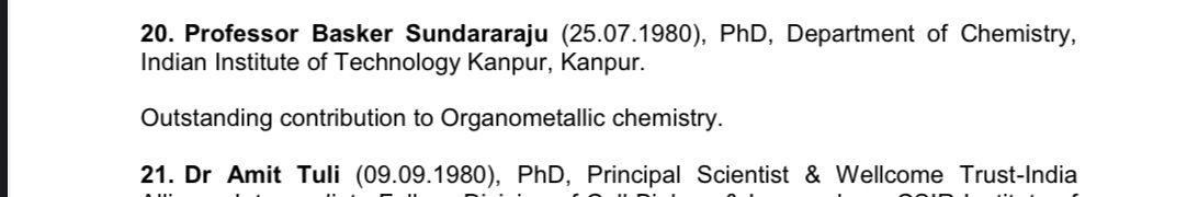 Basker Sundararaju (@basker25071980) on Twitter photo I’m deeply honored to be selected as an INSA Associate Fellow for 2025. This recognition is both humbling and inspiring. Grateful to all past and present <a href="/Basker_IITK/">Basker Lab</a> group members for their invaluable contributions. Look forward to continued impact in our field! <a href="/Director_IITK/">Director, IIT Kanpur</a> I’m deeply honored to be selected as an INSA Associate Fellow for 2025. This recognition is both humbling and inspiring. Grateful to all past and present <a href="/Basker_IITK/">Basker Lab</a> group members for their invaluable contributions. Look forward to continued impact in our field! <a href="/Director_IITK/">Director, IIT Kanpur</a>