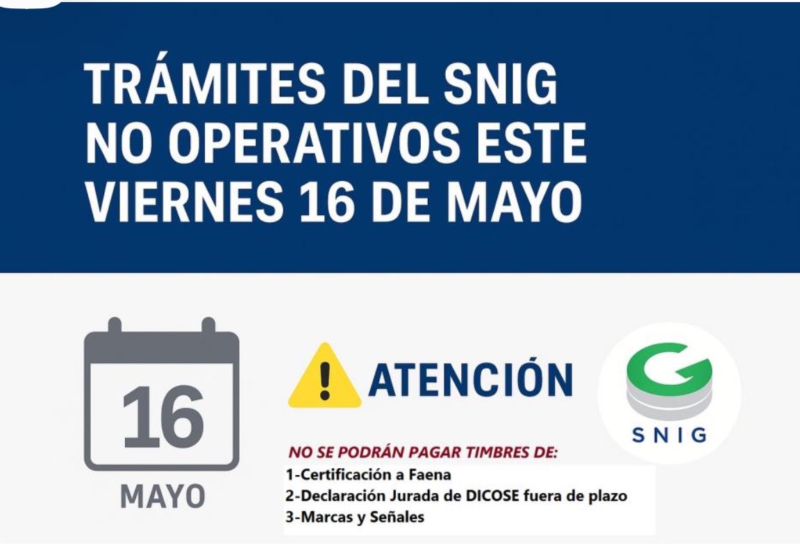 ‼️Aviso a usuarios del Sistema Nacional de Información Ganadera: 

gub.uy/ministerio-gan…