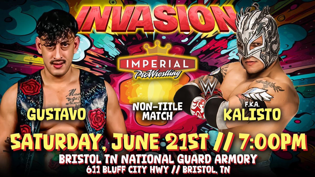 This matchup will be absurd. 
<a href="/BookItGabe/">Gabe Sapolsky</a> <a href="/ShawnDean773/">Capt. Shawn Dean</a> <a href="/Billy/">William Patrick Corgan</a> 

#AEW #wwe #nwa #mlw #imperialpro