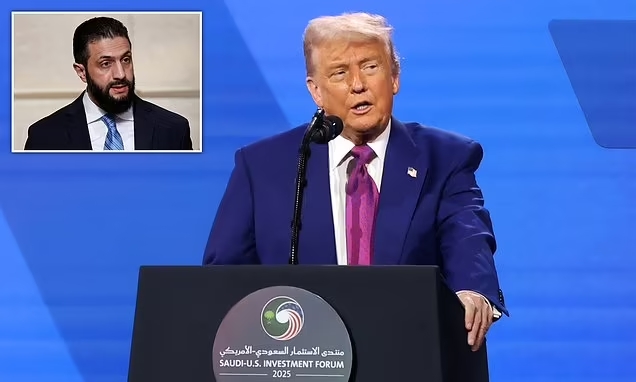 MindlyPost's tweet photo. Trump Lifts Syria Sanctions: Implications and Regional Impact from Middle East Summit https://t.co/pFlR99c6EF 
#Trump #SyriaSanctions #MiddleEastTrip #USForeignPolicy #SyriaRecovery #SaudiArabia #Turkey #RegionalStability #Syria https://t.co/dGD8u3kEws
