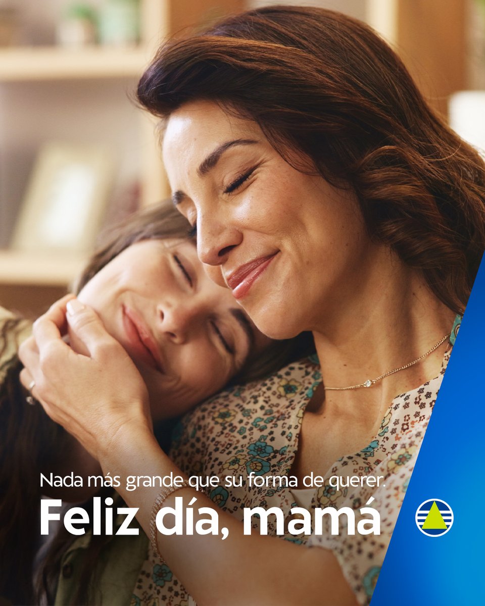 Tu amor nos hace grandes. ​
¡Feliz día, mamá! 💙💚