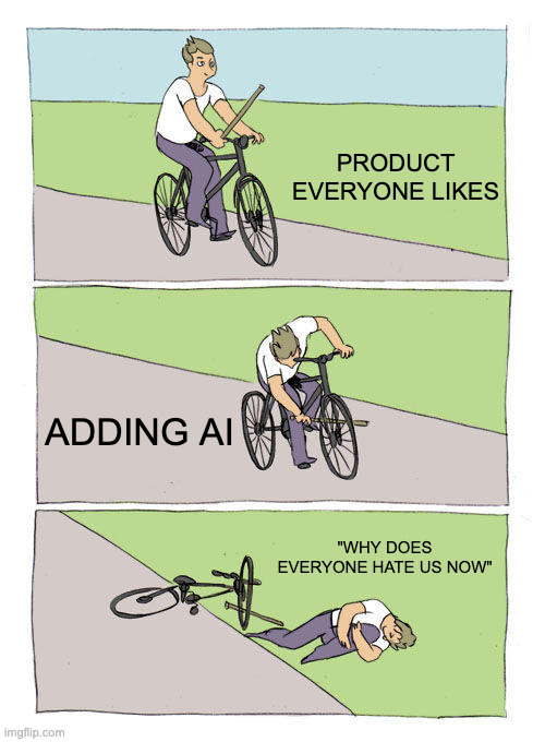 I'm full of rage and making memes, let's go.