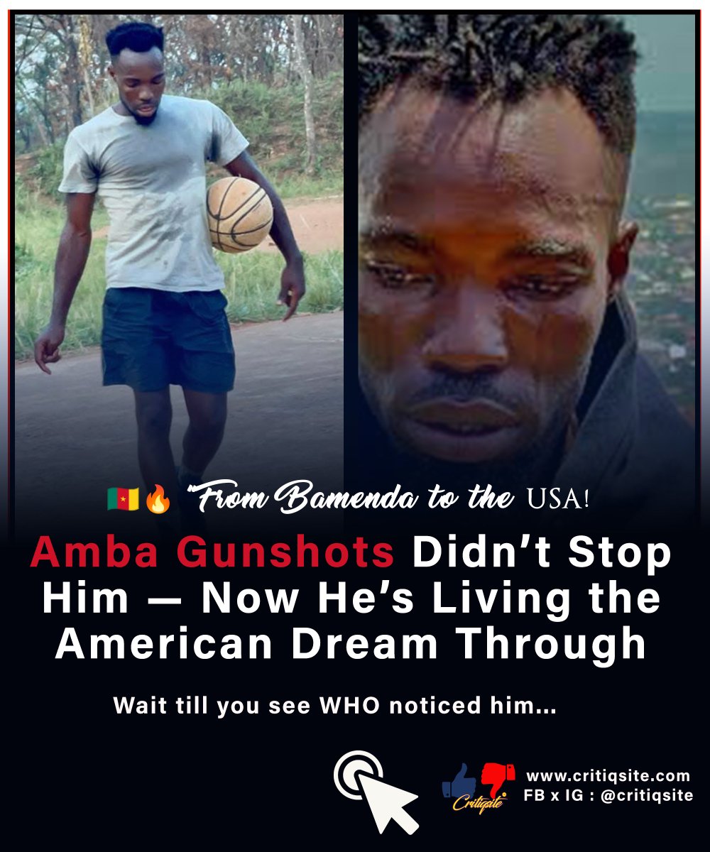 Critiqsite's tweet photo. From Battlefield to Basketball: The Triumphant Saga of Kennedy Nkwain Lamiress https://t.co/Kg5pM11Dvg https://t.co/2vUyqCSO00