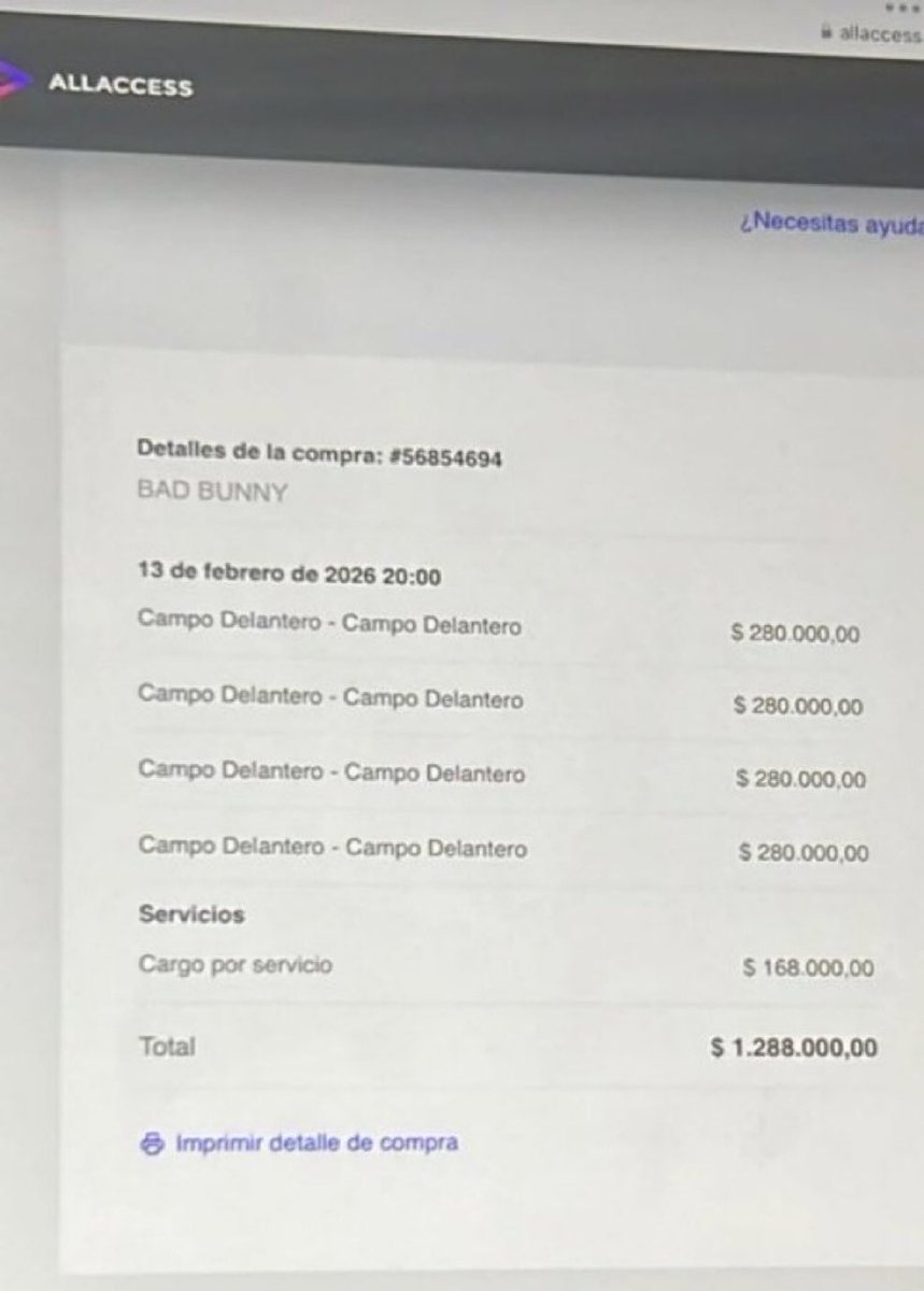 TobiasBonomo's tweet photo. SORTEO 3 ENTRADAS DE BAD BUNNY PARA RIVER CAMPO DELANTERO
DAR RT, FOLLOW Y LIKE
A LAS 17:00 LAS LARGO https://t.co/CyZYzn2Up4