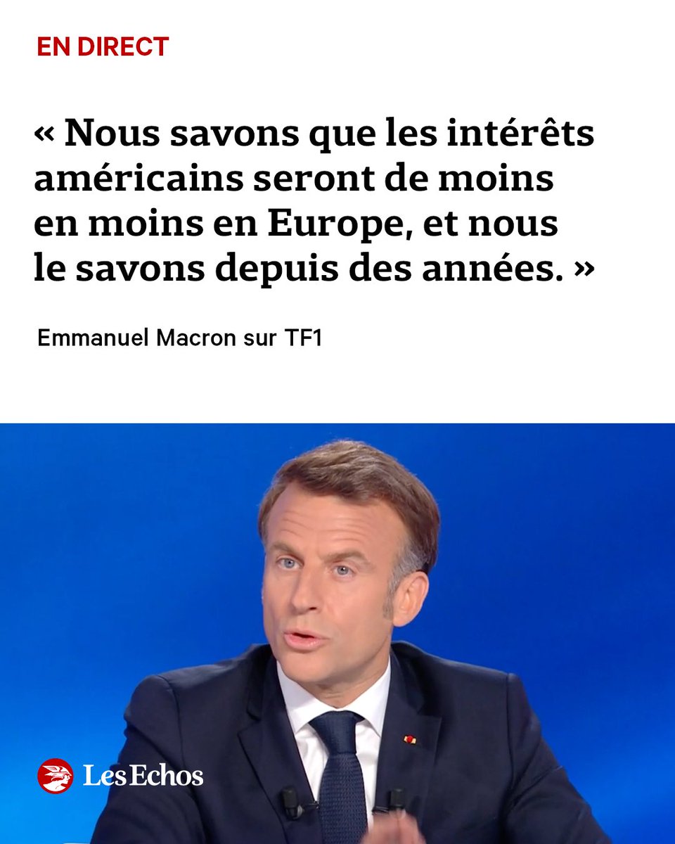 🔴 EN DIRECT - Trump et les droits de douane : « les intérêts américains seront de moins en moins en Europe » ➡️ trib.al/Fb85AGU