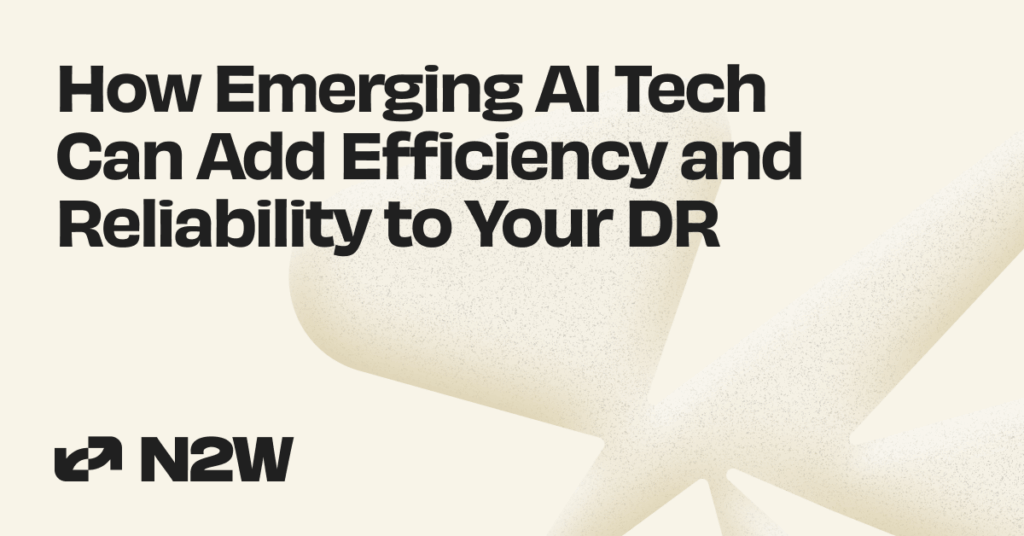 🚨 AI + Disaster Recovery: What’s next?

From self-healing systems to predictive analytics, 
#AI is set to revolutionize #DisasterRecovery

Find out how today’s tools are just the beginning—and what the future holds. The future is closer than you think...👉n2ws.com/blog/emerging-…