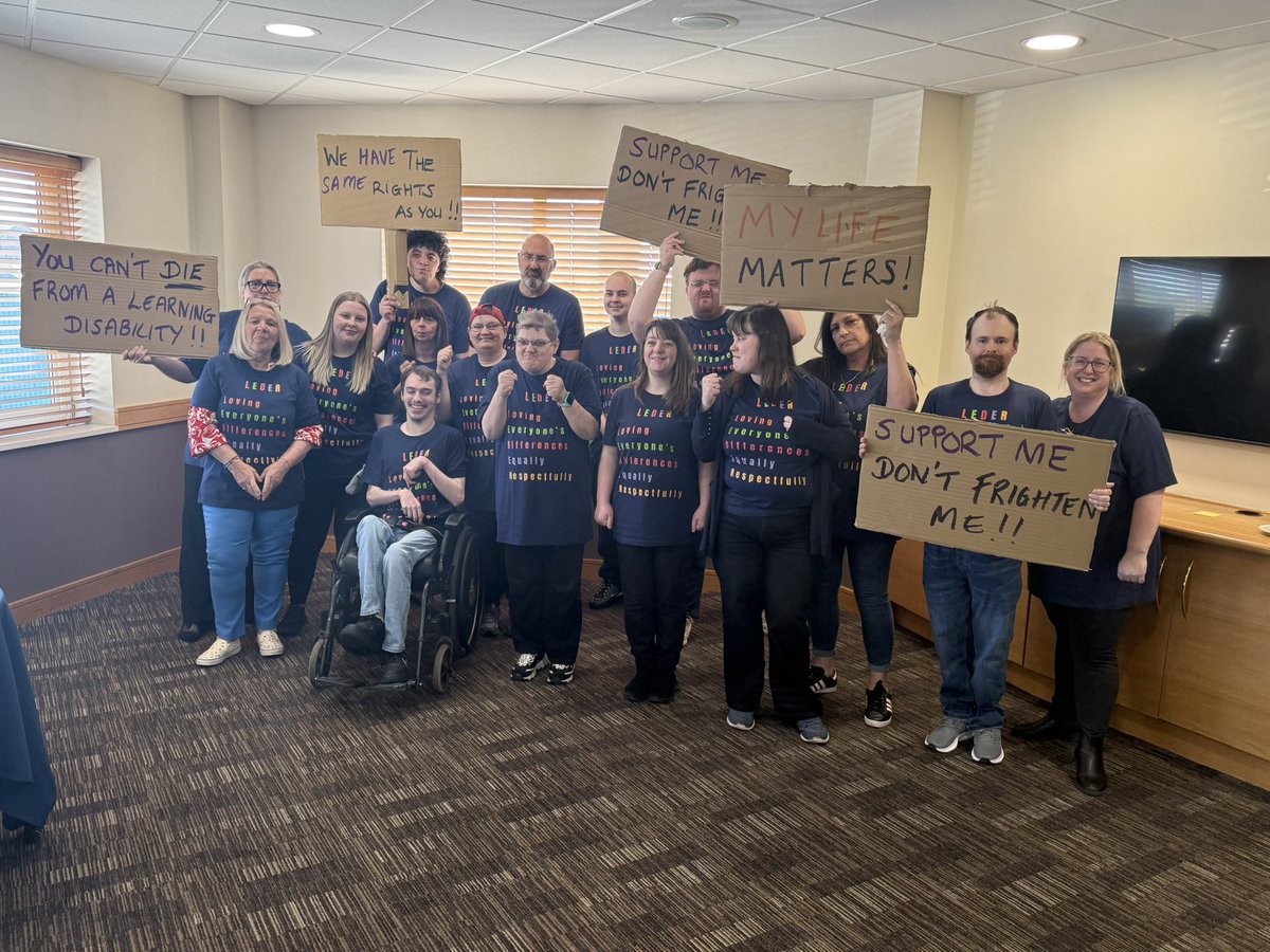 Sarah Offley 💚 (@dvcsaraho) on Twitter photo Got to spend time and listen to amazing people at the Black Country LeDeR event, hearing from people who work in services and people with lived experience. <a href="/DvcDudley/">Dudley Voices for Choice Self Advocacy</a> rebranded the acronym, check out the T-shirts we designed. #inequalities #selfadvocacyworks <a href="/ElaineC09261846/">Elaine #justiceforClive🌹A Conscience Manual</a> Got to spend time and listen to amazing people at the Black Country LeDeR event, hearing from people who work in services and people with lived experience. <a href="/DvcDudley/">Dudley Voices for Choice Self Advocacy</a> rebranded the acronym, check out the T-shirts we designed. #inequalities #selfadvocacyworks <a href="/ElaineC09261846/">Elaine #justiceforClive🌹A Conscience Manual</a>
