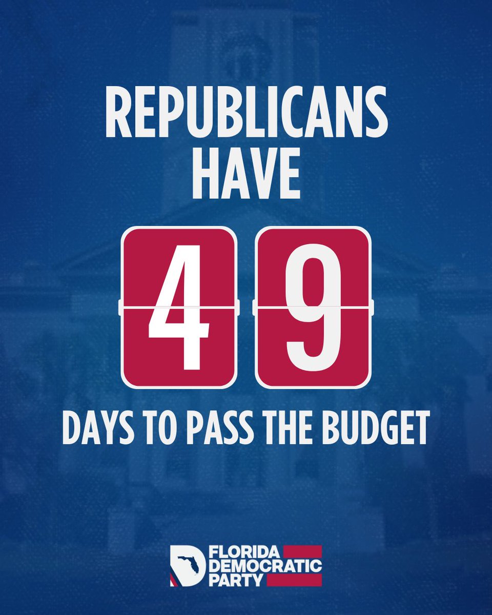 Tick tock, Tallahassee.
