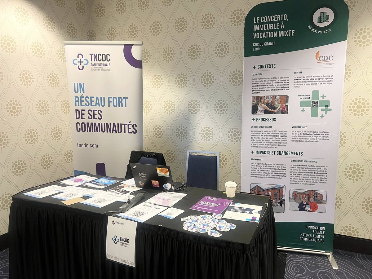 La TNCDC est à la #JournéeHabitation de l’#AGRTQ2025!
🔍 Thème : « Secteur en action »
📚 Conférences, ateliers, rencontres enrichissantes autour du logement social et communautaire.
#TNCDC #LogementSocial #HabitationCommunautaire #InnovationSociale