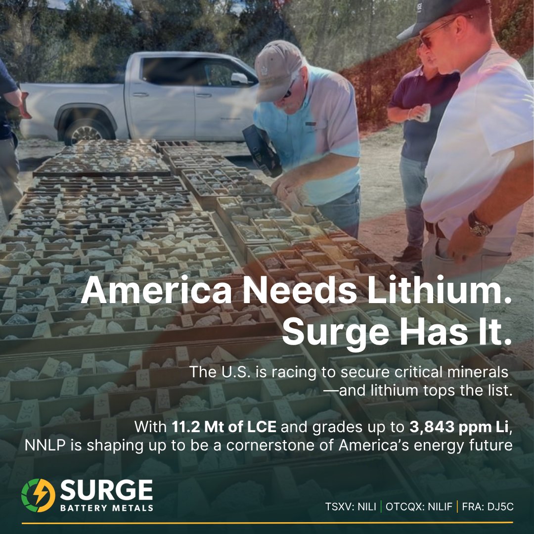 Surge Battery Metals tweet media