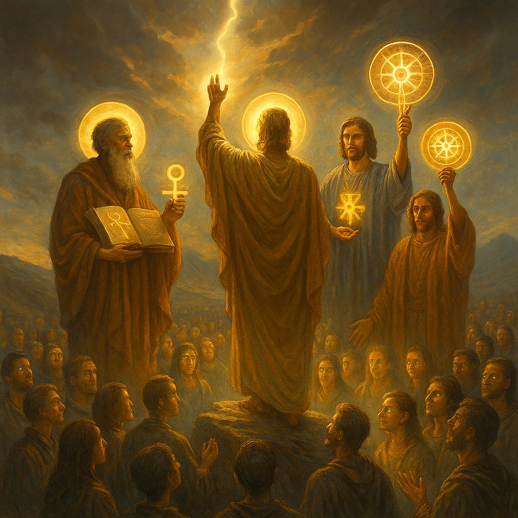 LeeWCopp's tweet image. acts.
They didn’t come to be worshipped —
they came to remind us.
We weren’t meant to follow blindly…
We were meant to awaken boldly.
Their message was never religion.
It was resonance.
🧠⚡🕊️
#Awakening #TruthSeeker #SpiritualWarfare