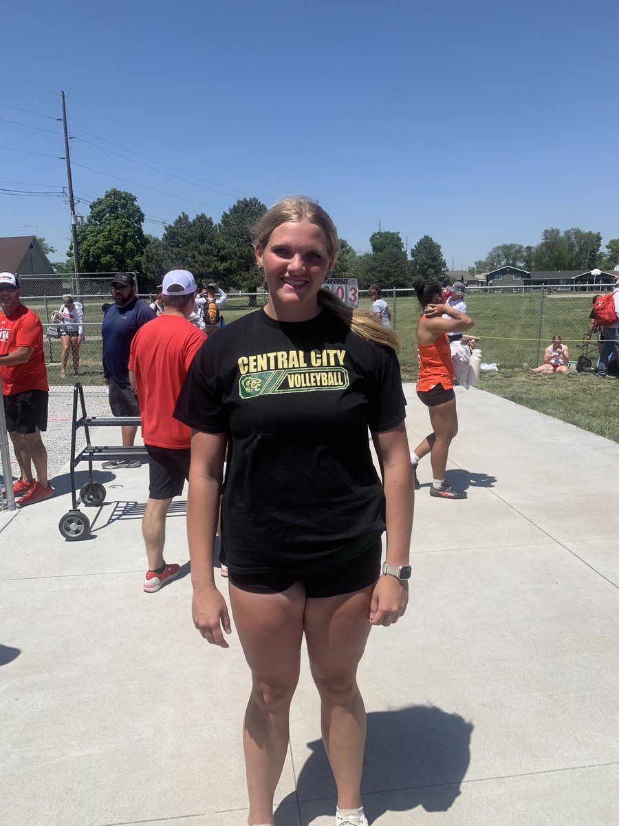 B-5 District Results 
Girls Shot Put
1st Place 
Hope Paup
State Qualifier x 2
#ccpsactivities