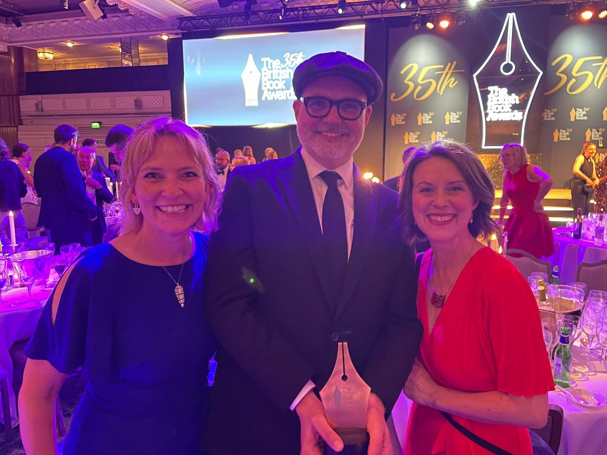 Thank you to the amazing team at <a href="/Gardners/">Gardners</a> for inviting us as their guests to The #BritishBookAwards - we had a brilliant time 📖💫

Gardners are fantastic supporters of the charity and every year ​send out an INCREDIBLE 750,000 books to shops across the country for children to