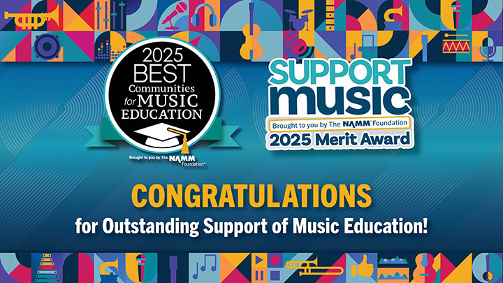 DJUSD has been named a 2025 Best Community for Music Education Award recipient by the NAMM Foundation! 🎼🎵 This could not have achieved without the hard work and contributions of our incredibly dedicated music educators and administrator.! #DJUSDProud