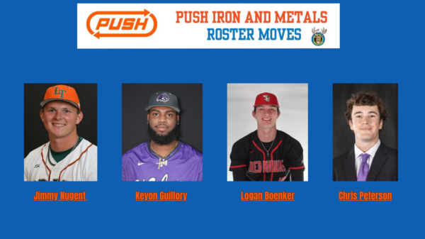 This week's Push Iron &amp; Metals Roster Does: The Waterloo Bucks welcome pitchers Logan Boenker (Simpson U.), Keyon Guillory (Wiley Coll.), and Chris Petersen (St. Thomas) along with catcher/infielder Jimmy Nugent (Lincoln Trail Coll.) to the 2025 roster.

northwoodsleague.com/waterloo-bucks…