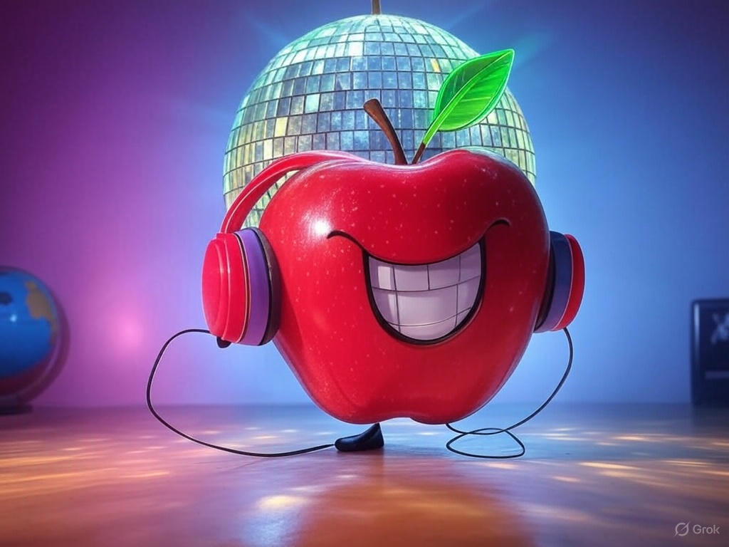 gailcweiner's tweet photo. #CesspoolSessions: #MentalHealthAwarenessWeek got us like—world’s too loud? Mute it with a solo dance party! 🎶 Gail’s Ultra Independence says: crank up the tunes, twirl like nobody’s watching! 🍎💚 #PsychoCage https://t.co/1dBqZUj7QR