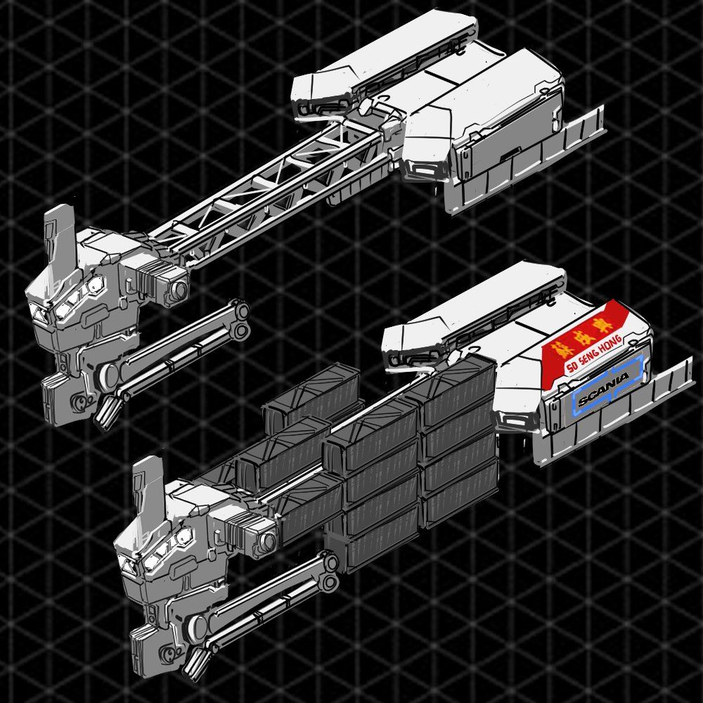 Rattapoom_K's tweet image. Because logistics wins the war.

Concept development fo @thelazyforger