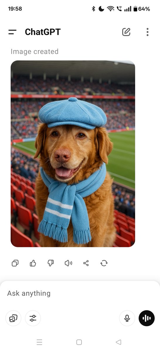 SarahCure09's tweet photo. Oh Seamus. He does look good in ai created sky blue outfits. #PUSB https://t.co/iVnpAu0Xba