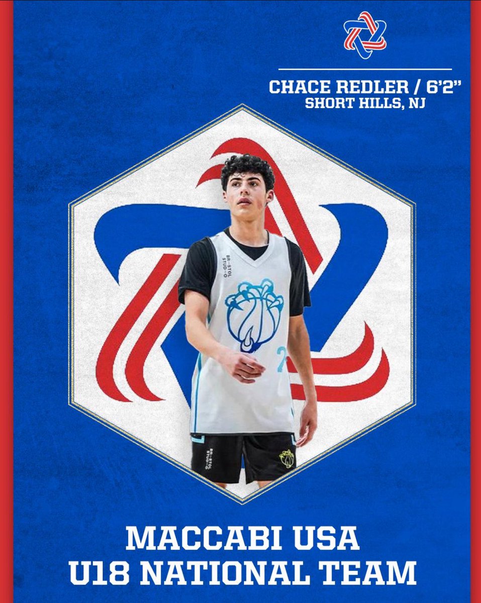 Grateful to be selected to the USA Maccabi U18 National Team! Thank you Coach Malc, Coach Tanoff, and the rest of the Maccabi organization for this opportunity!